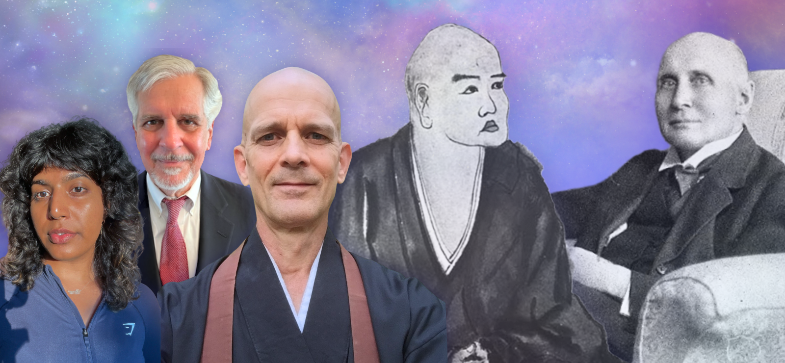 Buddhist Process Explorations - Dōgen and Whitehead - A Six-Session Conversation on Zen and Process Philosophy with Jay McDaniel, Shōryū Bradley, and Kazi Adi Shakti - Center for Process Studies